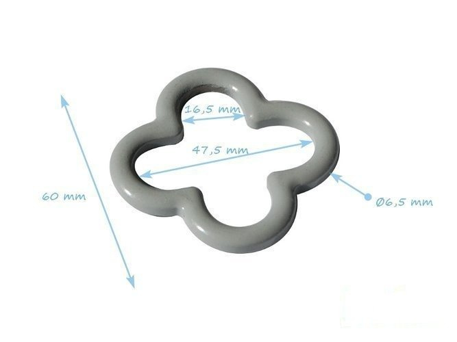 Cross joint ferrule (open)