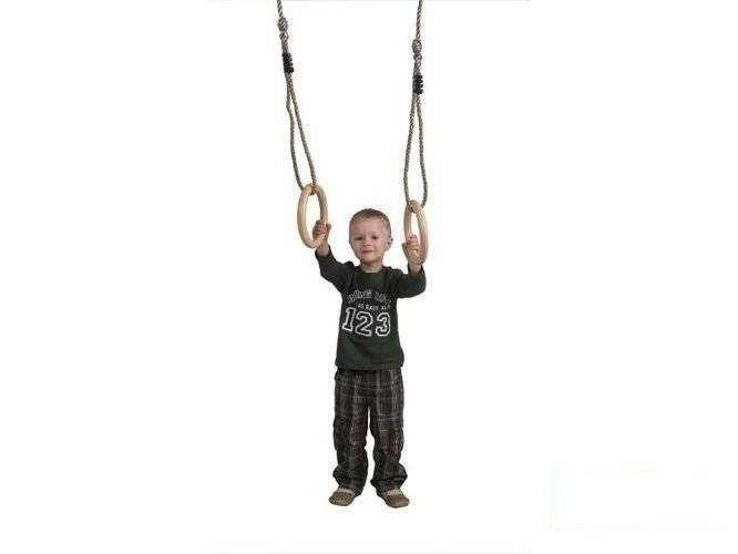Anneaux de Gymnastique en Bois