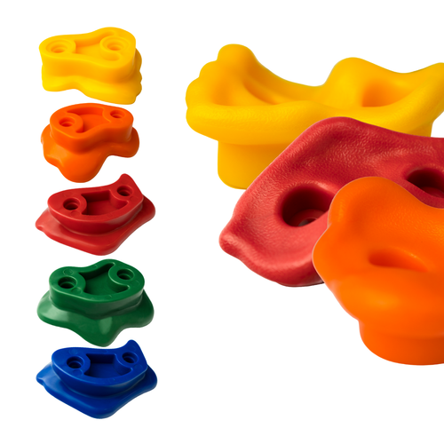 Prises d'escalade Enfant avec Matériel de Fixation