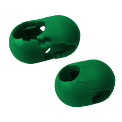 Jonction Croisillon pour Corde armée ø 16 mm - escalade, balançoire