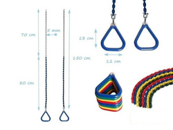 Anneaux de Gymnastique en Aluminium Triangle