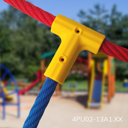 Jonction de Type T pour Corde armée ø 16 mm - corde renforcée