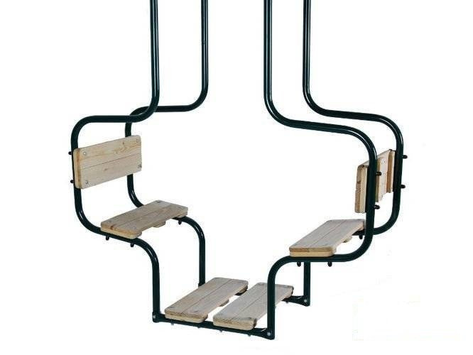 Balançoire Double en métal Standard Cocoon KOALA