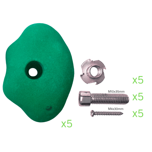 Pierres pour Escalade – Grande Taille 5 Pierres