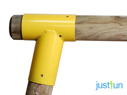 2 x Raccord balançoire Rond Ø100 mm, 100°