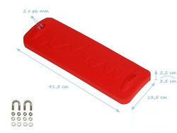 Siège pivotant en caoutchouc ECO