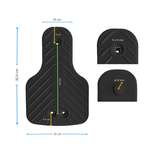 Siège en Caoutchouc pour Poutre