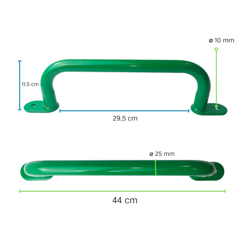 Poignée en Metal 350 mm