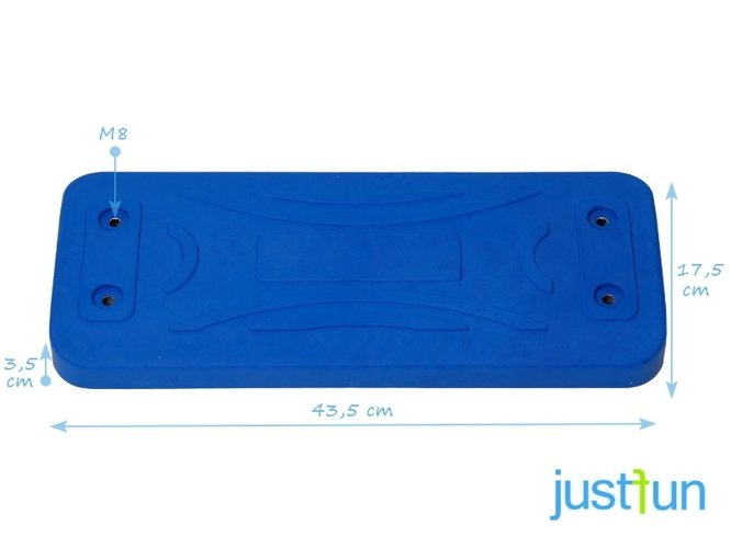 Siège de balançoire LUX avec Jeu de chaînes en Acier Inoxydable 5 mm - 1,8 m, espaces publics