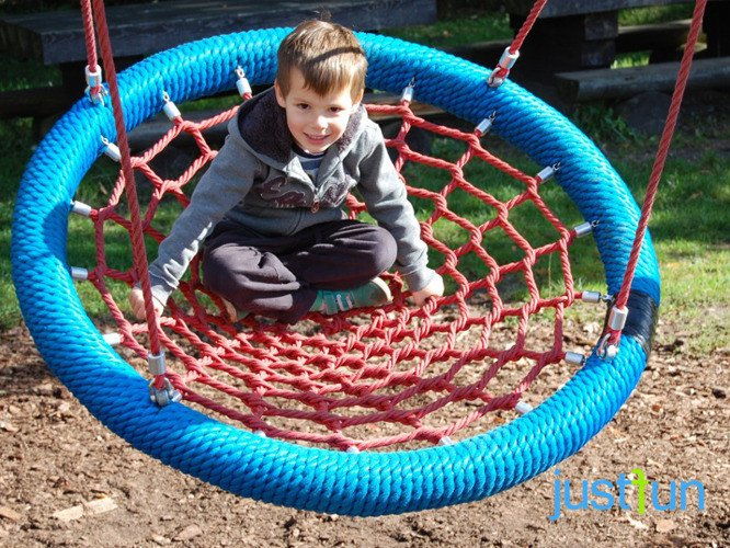 Balançoire nid d'oiseau 120 cm espaces publics