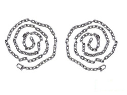 eu de chaînes en acier inoxydable un point 5 mm - 1,8 m