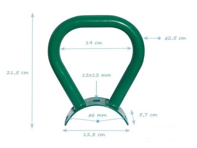Poignèe pour Poutre Ronde