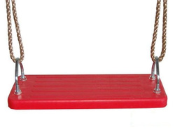 Siège en caoutchouc pour balançoire à corde d'aire de jeux