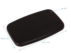 Siège de balançoire XXL avec Jeu de chaînes en Acier galvanisé 6 mm - 1,8 m, espaces publics