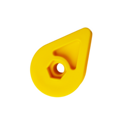 Cosse en Plastique avec Trou hexagon M10