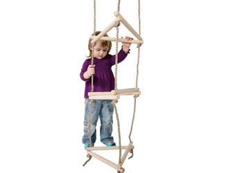 Echelle de Corde 3 cotés pour l'aire de jeux