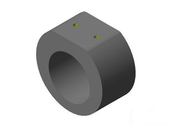 Absorbeur de Chocs en Caoutchouc pour Poutre carrèe