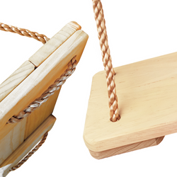 Siège de balançoire en Bois   - aire de jeux