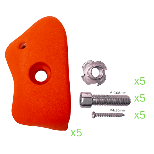 Pierres pour Escalade - Moyenne Taille 5 Pierres