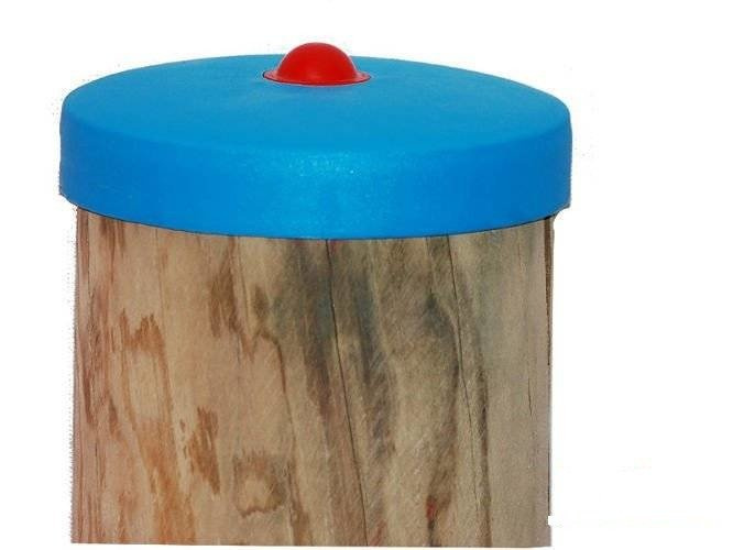 Capuchon en Plastique pour Poteau Ronde Ø120 mm