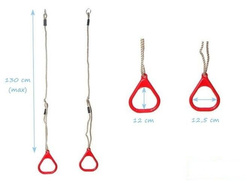 Anneaux de Gymnastique en Plastique