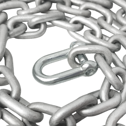 Jeu de chaînes en Acier galvanisé 6 mm - 1,8 m