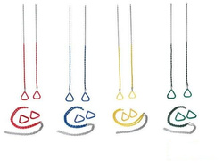 Anneaux de Gymnastique en Aluminium Triangle