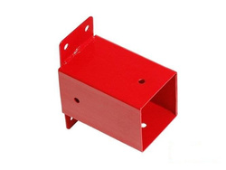 Connecteur mural carré pour balançoire - aire de jeux 90/90 mm