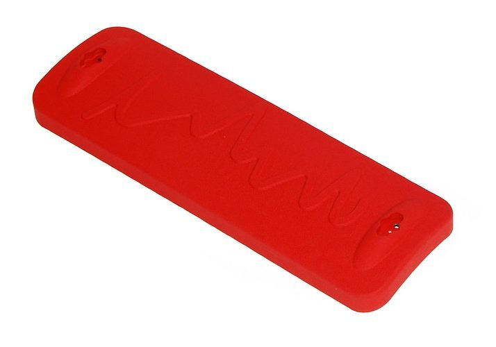 Siège de balançoire LUX avec eu de chaînes en acier inoxydable un point 5 mm - 1,8 m